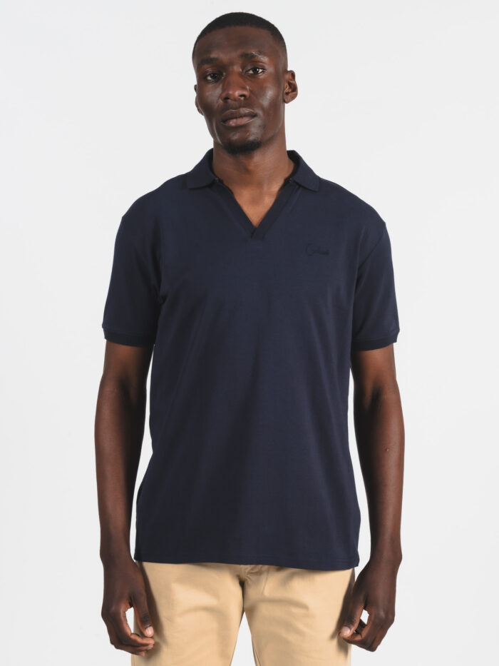 hom_Ennio_Navy (2) ENNIO - Golfer Shirt - Image 1
