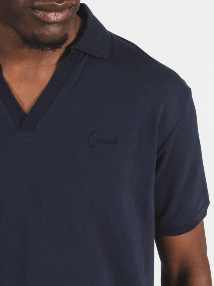 hom_Ennio_Navy (3) ENNIO - Golfer Shirt - Image 3